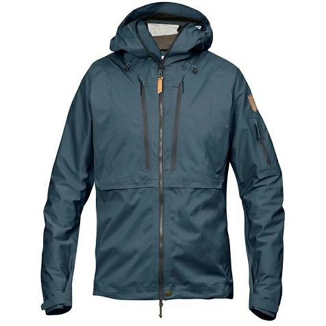 Fjallraven Men Keb Eco Shell Jacket Blue PH283391 Philippines